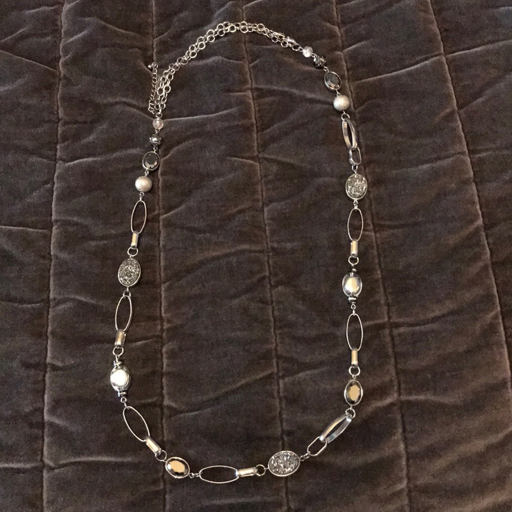 NY & Co silver tone necklace